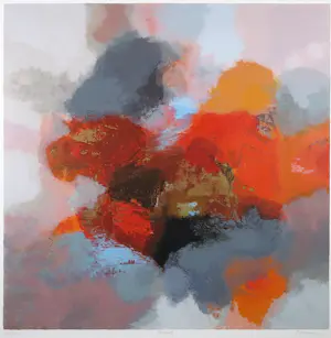 Eelco Maan - Zeefdruk, Pastorale - Ingelijst (Groot) kopen? Bied vanaf 1!