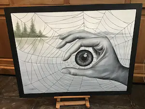 Niet of onleesbaar gesigneerd - Gevangen. kopen? Bied vanaf 1!