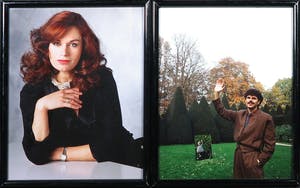 Paul Huf - Foto, lot van twee los ingelijste portretten van o.a. Robert Long kopen? Bied vanaf 1!