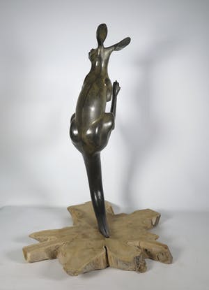 Martin Hogeweg - Brons, Kangoeroe kopen? Bied vanaf 1250!