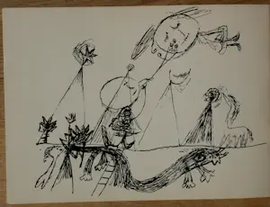 Corneille - Boekje: promenade au pays des pommes - 1966(gesigneerd) kaufen? Bieten Sie von 79!