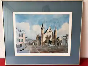 Leo Wisselink - Binnenhof 'De Ridderzaal' vendu pour 90€ !