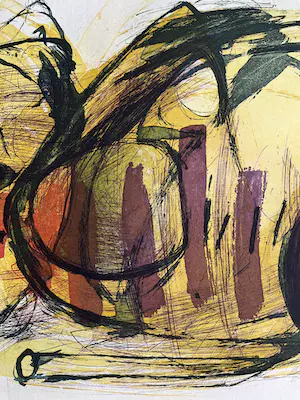 Hans Vredegoor - Prachtige kleurenets - Gesigneerd - Kleine oplage - 'Intrige' kopen? Bied vanaf 65!