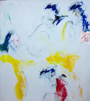 Menno Bauer - Acryl op doek, Schaduw van een regenboog - Ingelijst kopen? Bied vanaf 50!