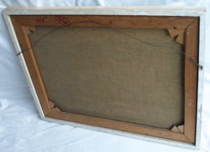 Clement van Vlaardingen - Ingelijst, olieverf op doek , “Bonn” – ca. 1960 kopen? Bied vanaf 75!