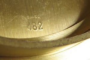 Jaeger-LeCoultre - Gelakt brons, Wereld tafelklok kopen? Bied vanaf 600!