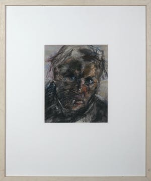 Wim Steijn - Pasteltekening, Portret - Ingelijst kopen? Bied vanaf 60!