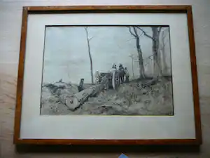 Anton Mauve (sr.) - De Mallejan Boomkar verkauft für € 80!