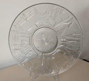 Gerard Thomassen - ABC Leerdam glazen bord kopen? Bied vanaf 1!