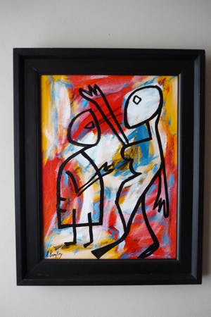 Louis Lambry - "2 man in Black" kopen? Bied vanaf 65!
