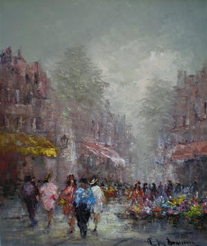 Buy Peter Brouwer - Bloemenmarkt? Bid from 295!