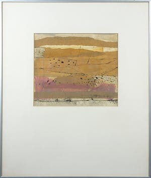 Niet of onleesbaar gesigneerd - Collage, Zonder titel - Ingelijst kopen? Bied vanaf 1!