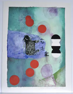 Jan Vanriet - Zeefdruk - 80x60 cm - Gesigneerd - n° 1/130 kopen? Bied vanaf 65!