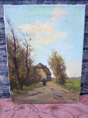 Henk van den Ende - Landschap vendu pour 20€ !