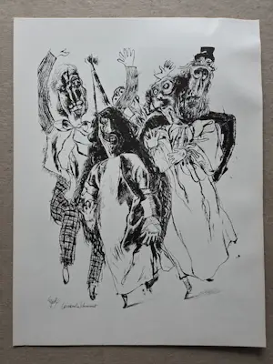 Charles Eyck - Zes en twintig pentekeningen. kopen? Bied vanaf 99!