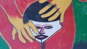 Corneille - carborundum 102/120 (zeer groot en ingelijst), 1988 kopen? Bied vanaf 499!