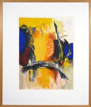 Hans Vanhorck - Litho, Meditation - Ingelijst verkocht voor € 1!