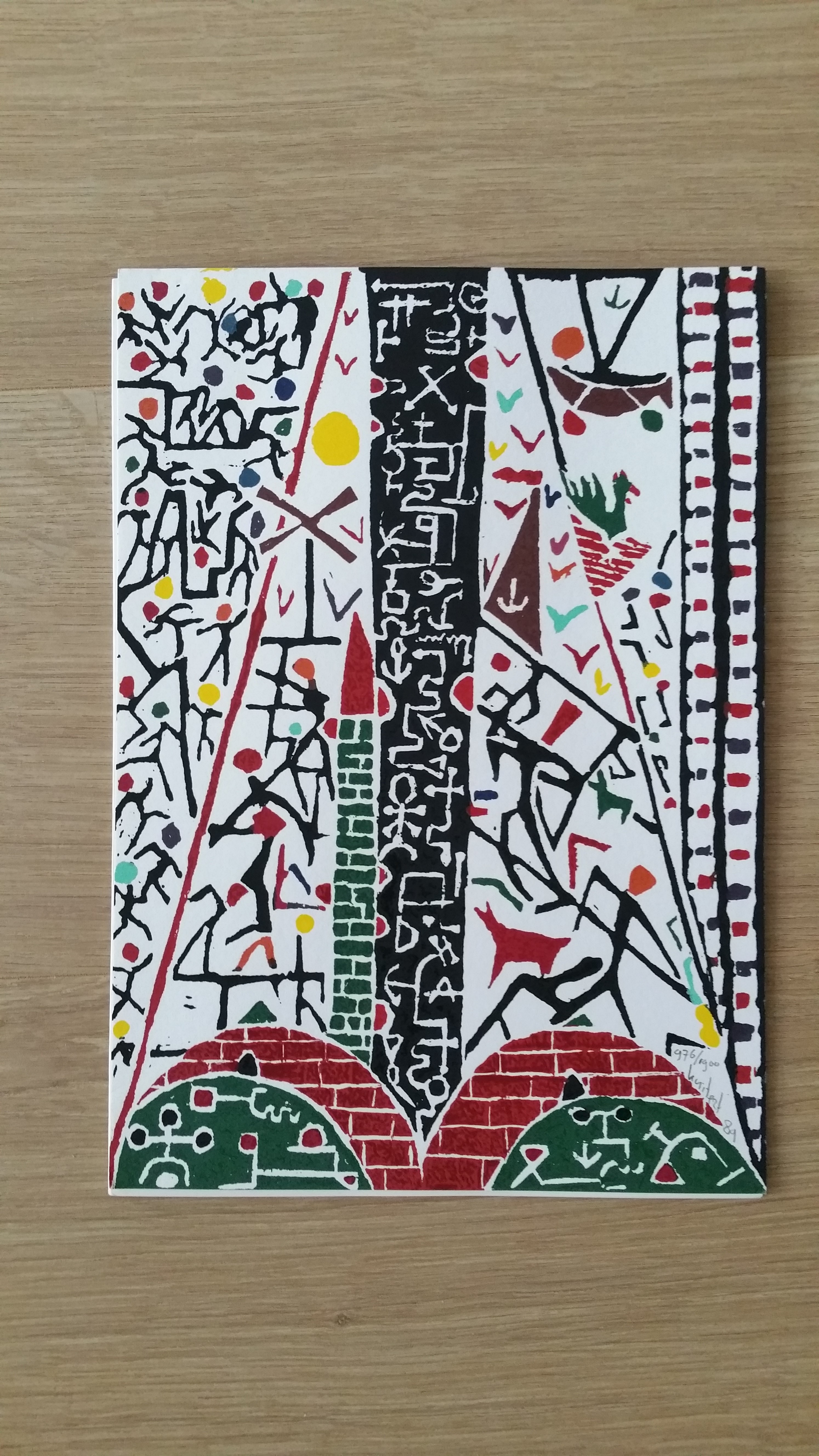 Paul Louis Kuitert - in opdracht gemmakte nieuwjaarskaart kopen? Bied vanaf 10!