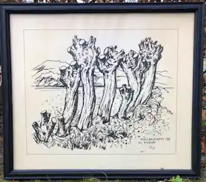 Kees Bastiaans - KNOTWILGEN. Sint Hubert verkauft für € 50!