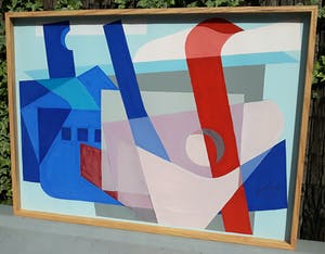 Jan van der Zee - 1898-1988 was lid van "De Ploeg" Gouache handgesigneerd kopen? Bied vanaf 775!