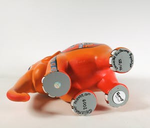 Corneille - Acryl op polyester, Elephant Parade kopen? Bied vanaf 600!