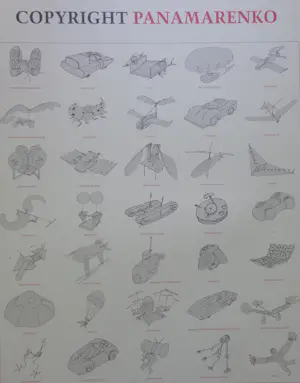 Panamarenko - COPYRIGHT PANAMARENKO / AFFICHE / KLEUROFFSET / 80x60cm / 2005 kaufen? Bieten Sie von 50!