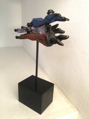 Hans Kuyper - Sculptuur “ VOGELVRIJ “ kopen? Bied vanaf 95!