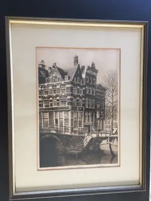 Dirk Harting - Prinsengracht Amsterdam, Epreuve d'Artiste kopen? Bied vanaf 40!