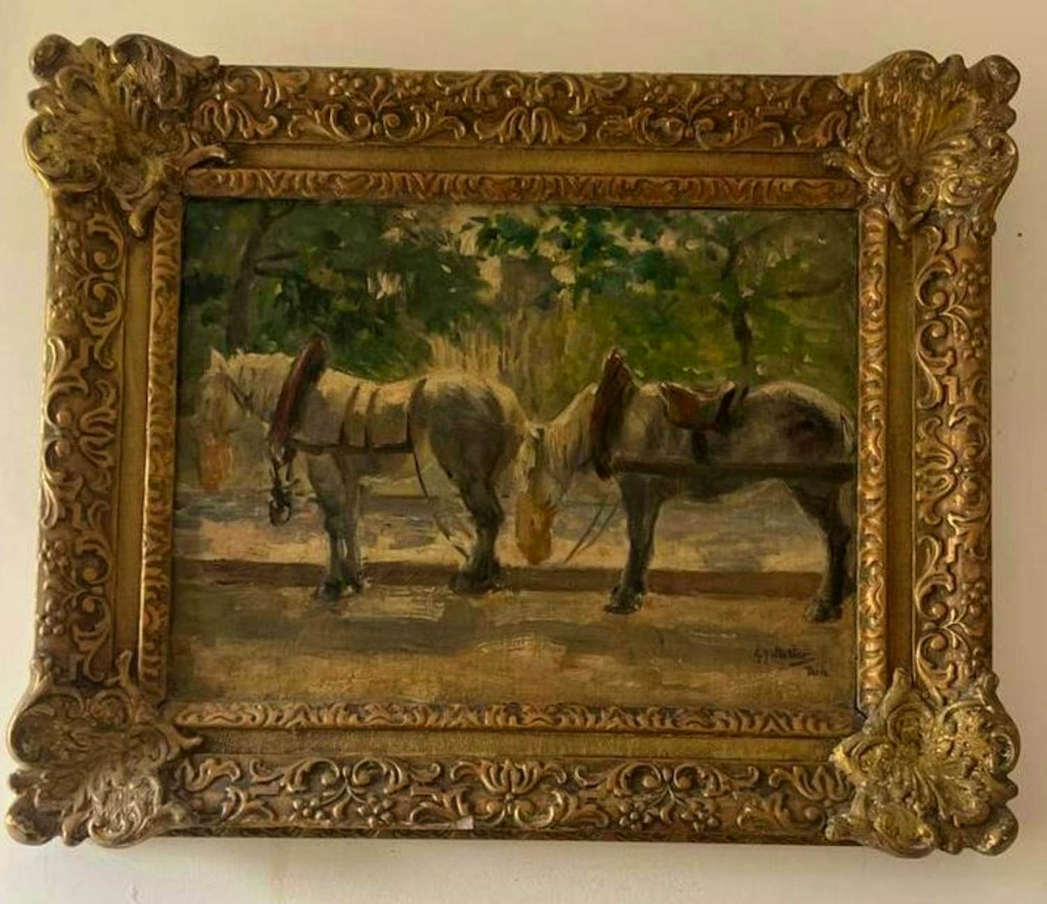 Gerard Johan Staller - Paarden in Parijs kopen? Bied vanaf 2500!