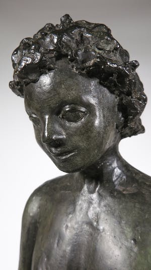 Isabel Ruys-Dudok van Heel - Groot bronzen beeld, Ontluikend kopen? Bied vanaf 1!