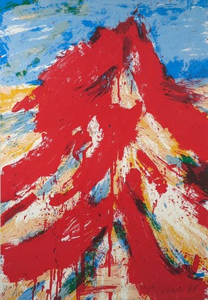 Jan Cremer - Zeefdruk, Altai - Ingelijst (Groot) kopen? Bied vanaf 300!