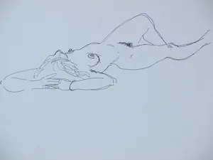 Jos van den Berg - Drie naakten - Tekeningen kopen? Bied vanaf 1!