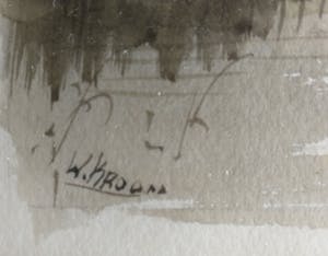 Willem Kroon - 2 riviergezichten kopen? Bied vanaf 49!