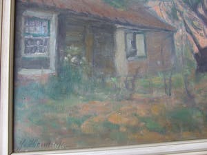 Jan Hendriks - Boerderij met bomen. kopen? Bied vanaf 45!