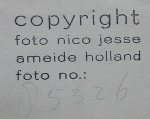 Nico Jesse - Foto van voor 1956 kopen? Bied vanaf 45!