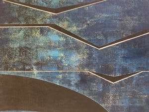 Henny Visch - gemengde techniek op board | 'zonder titel' | 1965 (LAGE INZET) kopen? Bied vanaf 100!