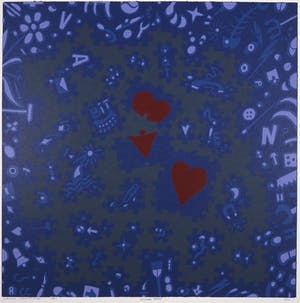 Calvin Christiaan - Zeefdruk, Broken Heart kopen? Bied vanaf 20!