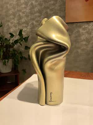 Henk Jurriaans - Vaas met fles (gesigneerd) verkocht voor € 65!