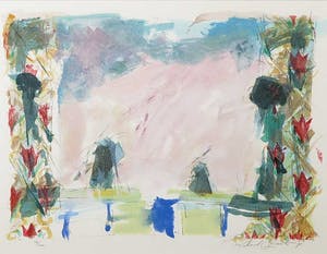 Richard Smeets - Zeefdruk, Z.T. uit de serie Denkend aan Holland - Ingelijst kopen? Bied vanaf 20!