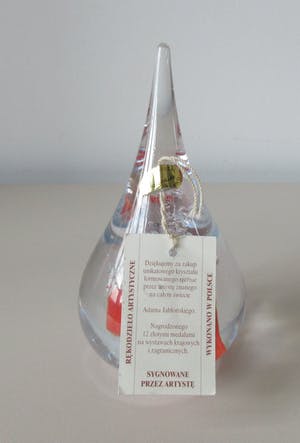 Adam Jablonski - Glazen Druppel kopen? Bied vanaf 45!