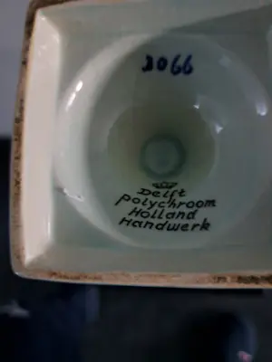 Potterie Oud Delft - Delft Polychroom , Holland , Handwerk kopen? Bied vanaf 25!