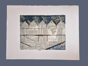 Joseph Cals - grote, in 1980 bep. oplage gemaakte kleuren litho Hommage aan Graham Sutherland kaufen? Bieten Sie von 39!