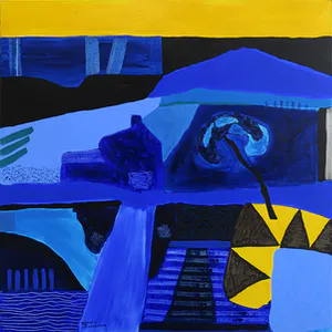 Ronald Boonacker - Acryl op doek, Montfort-en-Challose IV (Zeer groot) kopen? Bied vanaf 200!