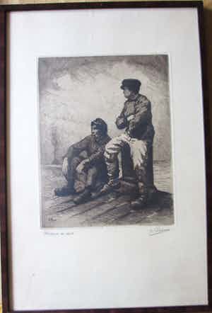 Kurt Peiser - HAVENARBEIDERS verkocht voor € 60!