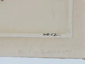 Eduard van Zanden - Dansende meisjes - Gemengde techniek kopen? Bied vanaf 45!