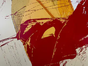 Arty Grimm - Zeefdruk - Abstract - Ingelijst kopen? Bied vanaf 65!