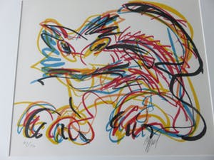 Karel Appel - "Kat" kopen? Bied vanaf 800!