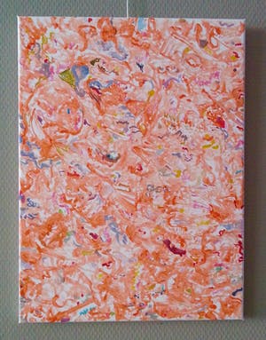 Paul Louis Van Den Bergh - Acryl en tempera op doek - "Tirade" - Gesigneerd kopen? Bied vanaf 40!