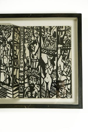 Aad de Haas - 36 stuks passieprenten - ingelijst - 1968 kopen? Bied vanaf 375!