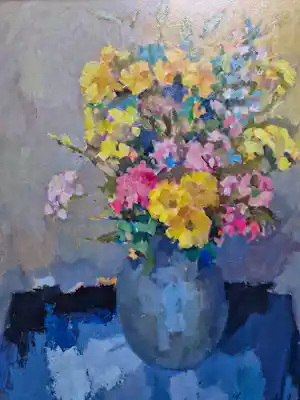 Jan van den Hurk - Bloemstilleven verkocht voor € 90!
